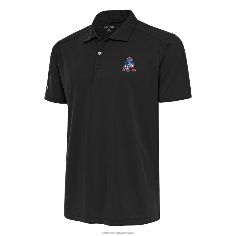 Patriots Jersey mężczyźni Koszulka polo z logo zespołu Antigua Carbon w hołdzie odzież 6RBB1396