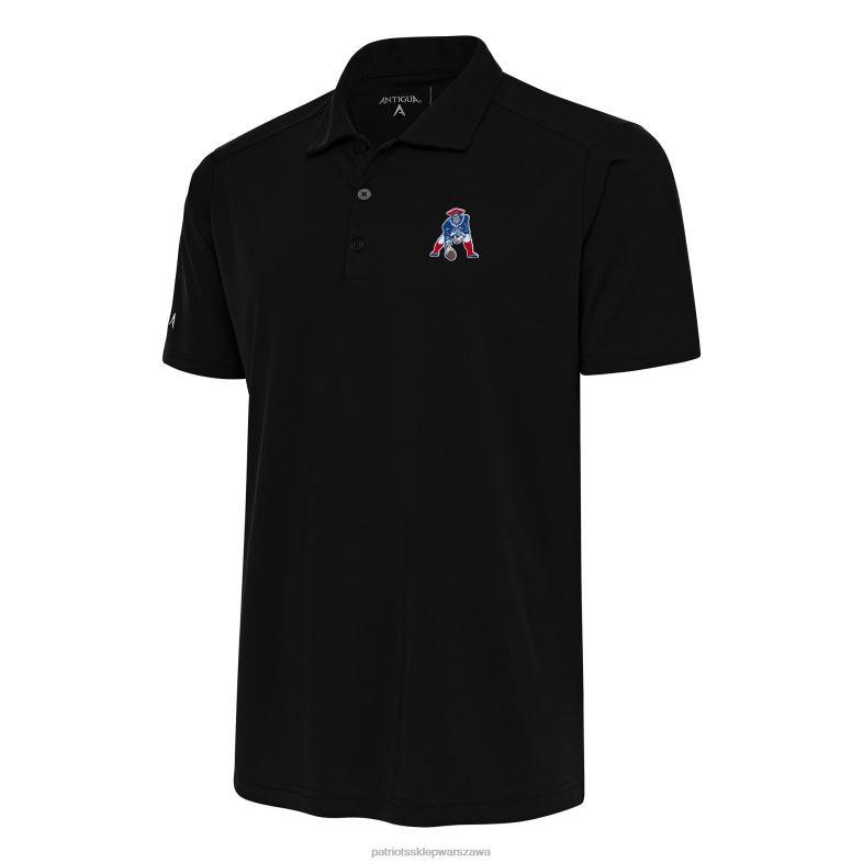 Patriots Jersey mężczyźni duża i wysoka koszulka polo z logo drużyny Antigua w stylu retro odzież 6RBB1534