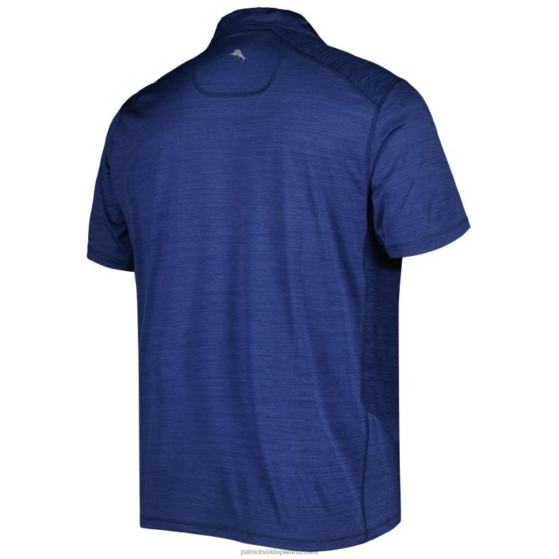 Patriots Jersey mężczyźni granatowa koszulka polo tommy bahama delray frond islandzone odzież 6RBB1350