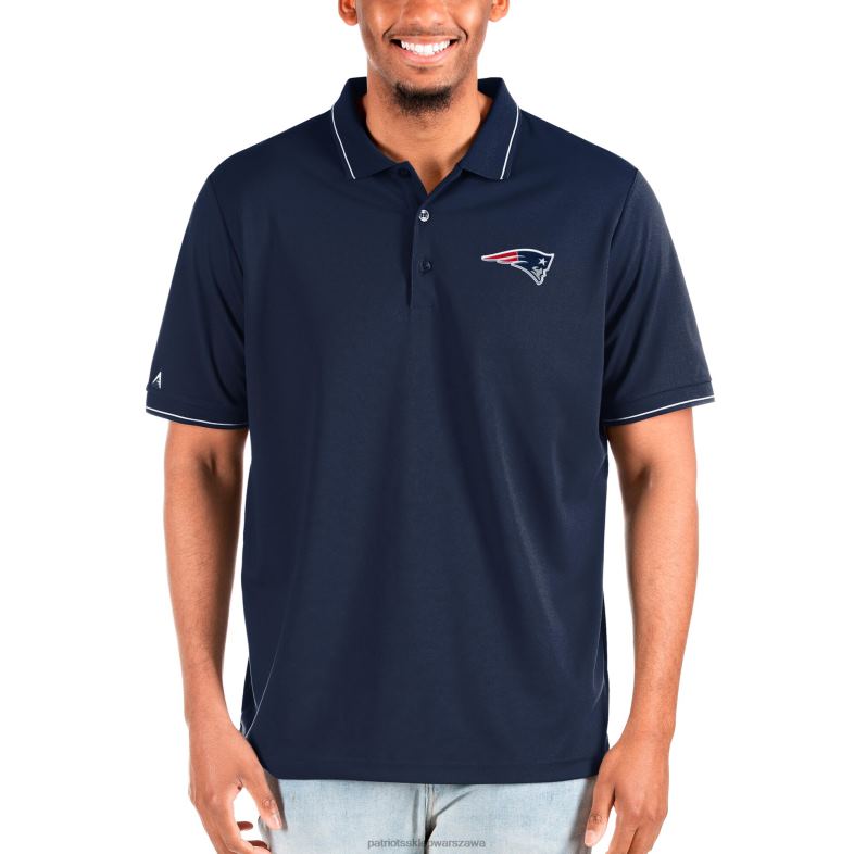 Patriots Jersey mężczyźni marynarka antigua, duża i wysoka zamożna koszulka polo odzież 6RBB1448