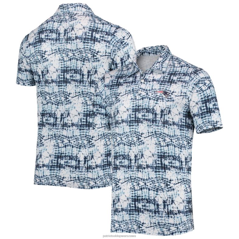 Patriots Jersey mężczyźni polo w kolorze granatowym Antigua odzież 6RBB1410