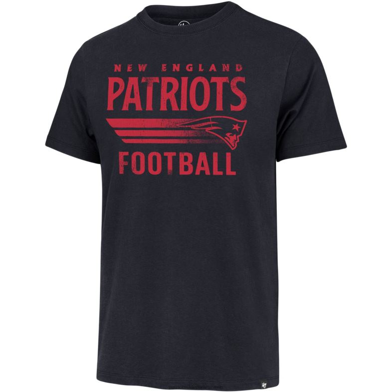 Patriots Jersey mężczyźni 47 granatowy t-shirt z napisem rider franklin odzież 6RBB1994