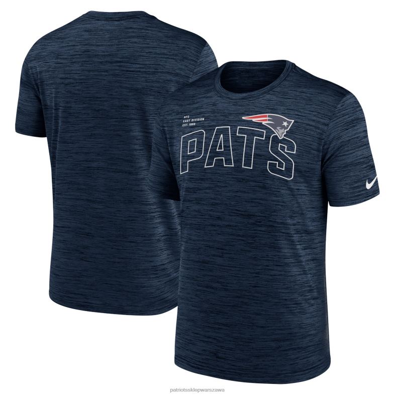 Patriots Jersey mężczyźni T-shirt Nike Speed ​​Arch Performance w kolorze granatowym odzież 6RBB1926