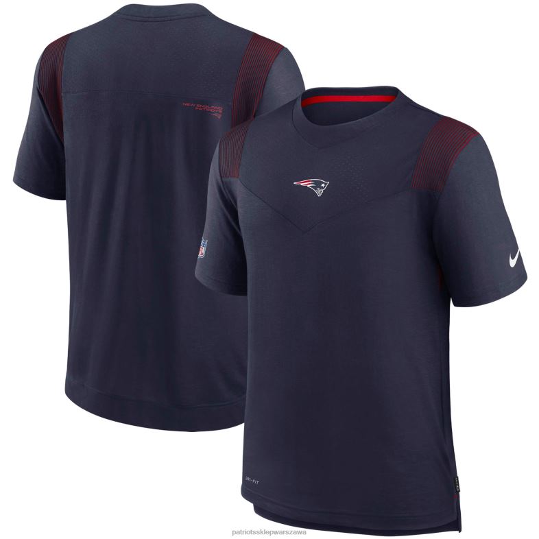 Patriots Jersey mężczyźni T-shirt nike sideline player uv performance odzież 6RBB2013