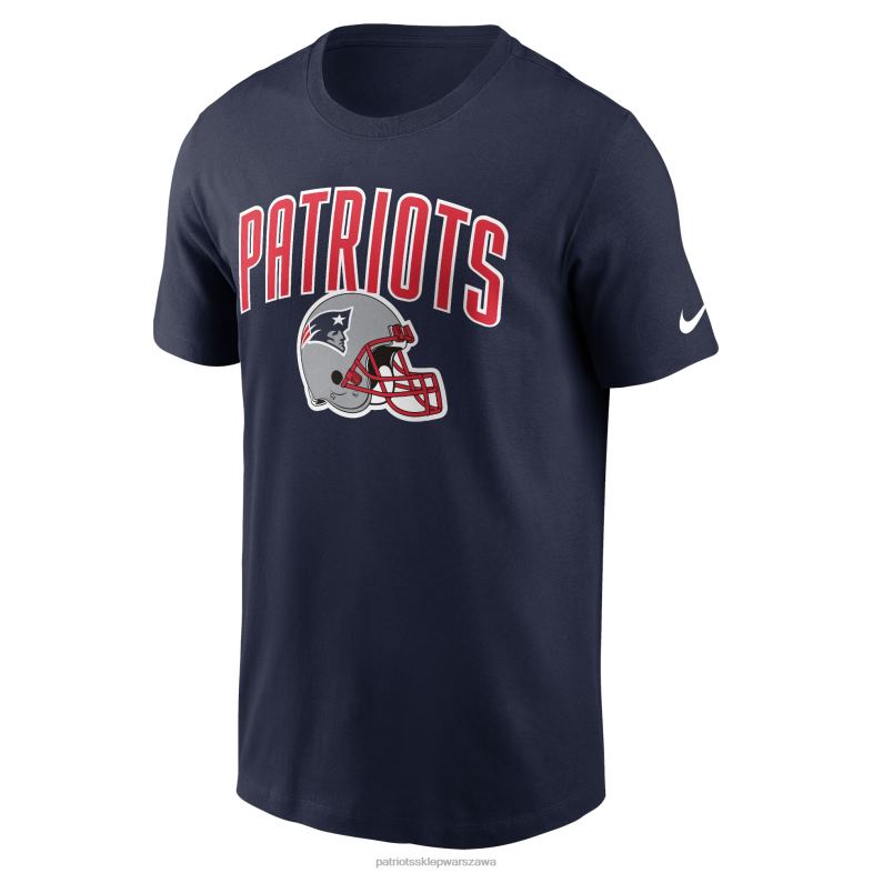 Patriots Jersey mężczyźni T-shirt sportowy Nike Navy Team odzież 6RBB1897