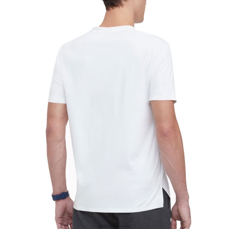 Patriots Jersey mężczyźni biały t-shirt tommy hilfiger odzież 6RBB2014