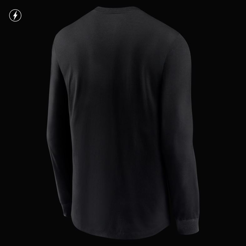 Patriots Jersey mężczyźni czarna koszulka nike rflctv z nazwą i logo odzież 6RBB1814