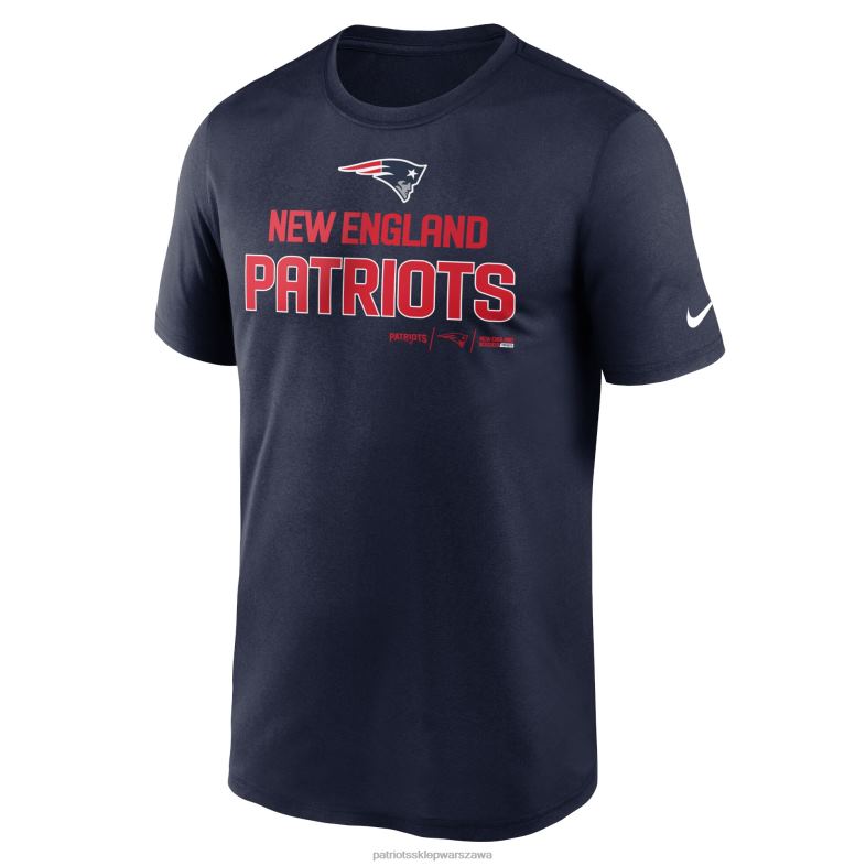 Patriots Jersey mężczyźni granatowa koszulka społecznościowa legendy nike odzież 6RBB2025