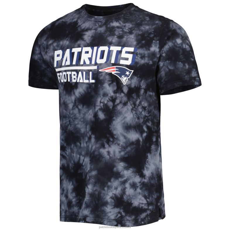 Patriots Jersey mężczyźni msx by michael strahan czarna koszulka tie-dye Recovery odzież 6RBB1902