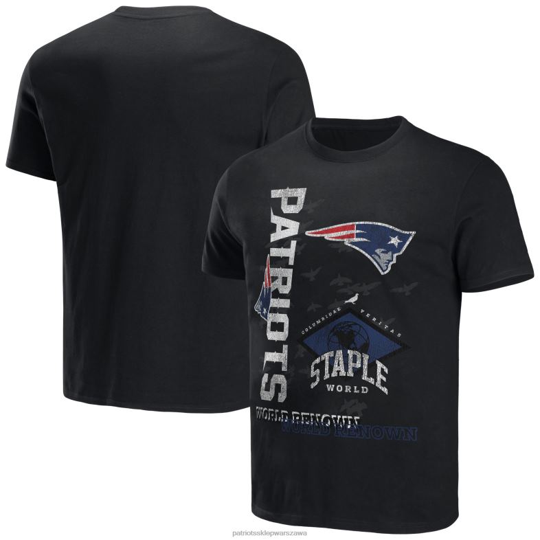 Patriots Jersey mężczyźni nfl x zszywka czarna, znana na całym świecie koszulka odzież 6RBB1962
