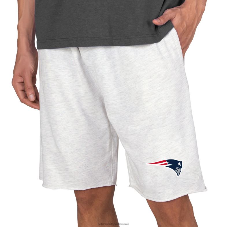 Patriots Jersey mężczyźni Concepty sportowe szorty frotte z motywem płatków owsianych odzież 6RBB1736