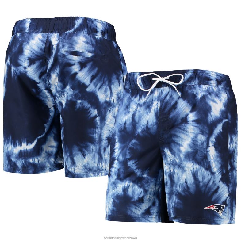 Patriots Jersey mężczyźni Granatowe szorty kąpielowe g-iii sports by carlbanks odzież 6RBB1737