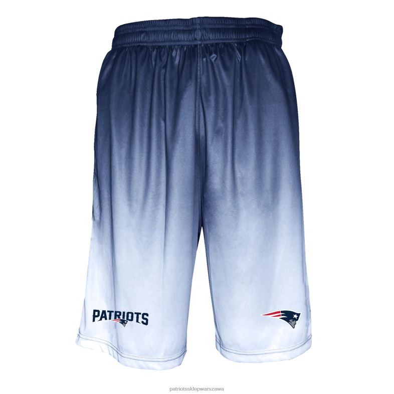 Patriots Jersey mężczyźni granatowe duże i wysokie wyblakłe szorty odzież 6RBB1702