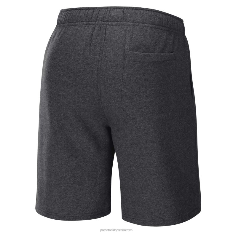 Patriots Jersey mężczyźni kolekcja nfl x darius rucker by fanatics heather carbon szorty z logo odzież 6RBB1713