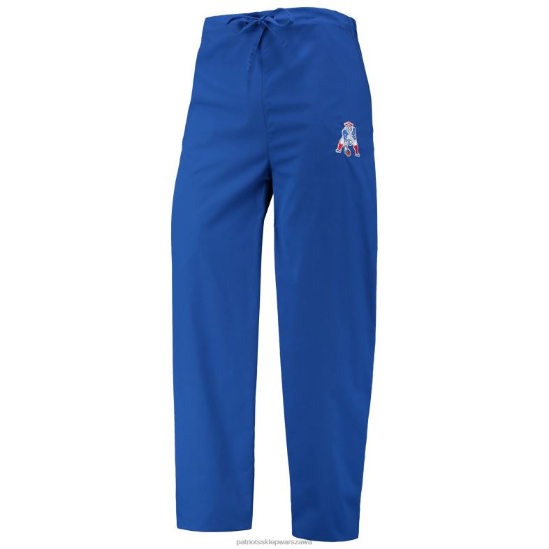 Patriots Jersey mężczyźni Concepts sportowe granatowe spodnie typu scrub odzież 6RBB1248